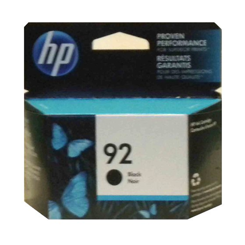 HP 92 US Black Inkjet Cartridge HP Canada