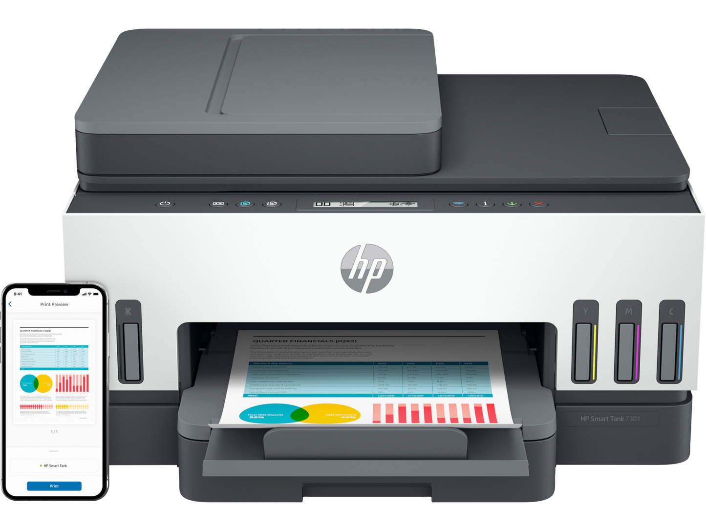 HP Smart Tank 7301 All-in-One Printer HP Canada