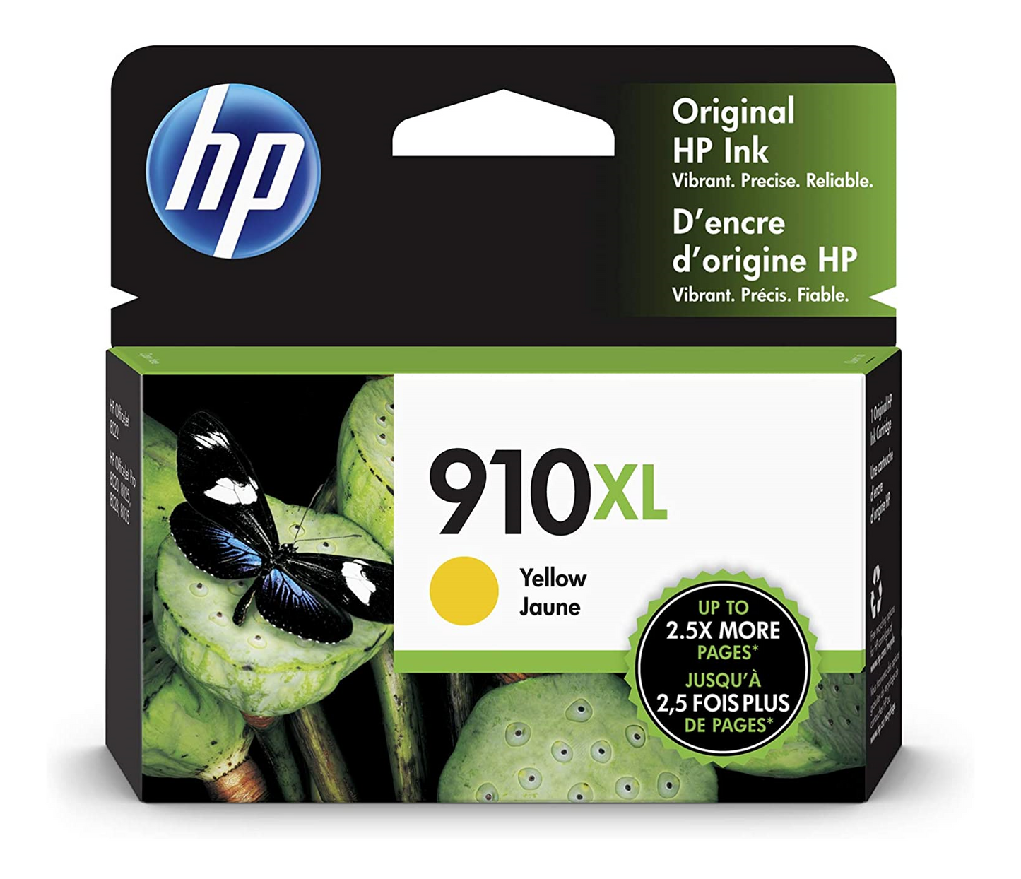 HP 910XL Yellow Original Ink Cartridge HP Canada