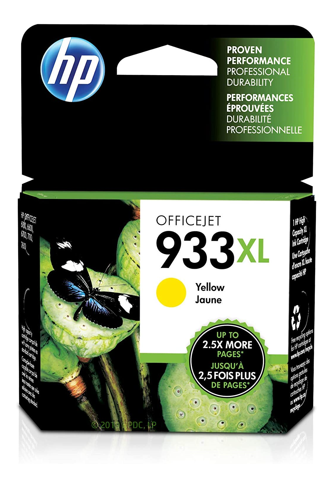 HP 933XL Yellow Officejet Ink Cartridge HP Canada