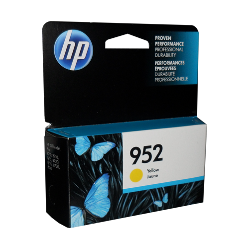 HP 952 Yellow Original Ink Cartridge HP Canada