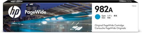 HP 982A Cyan Original PageWide Cartridge HP Canada