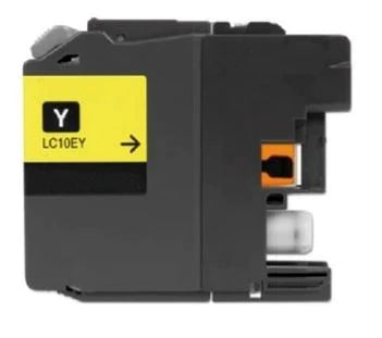 Brother Compatible LC10EY Ink-Jet Cartridges