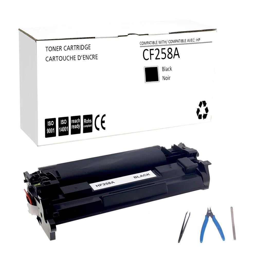 White Box CF258A Compatible Toner (No Chip)