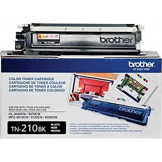 Brother TN210BK Black Toner Cartridge, Standard Yield Brother