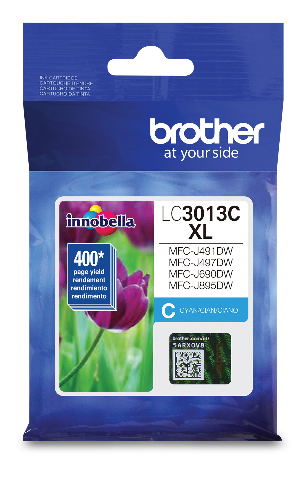 Brother LC3013CS Cyan Ink Cartridge, Super High Yield Brother