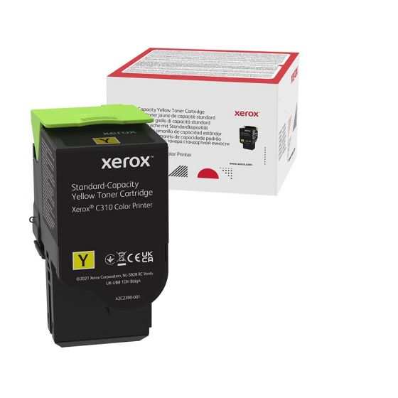 006R04359 Genuine Xerox Yellow Standard Capacity Toner Cartridge, Xerox C310 & C315 Color Printer Xerox
