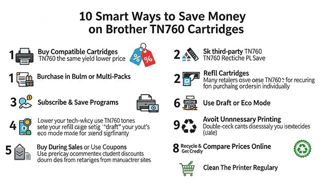 10 Smart Ways to Save Money on Brother tn760 Cartridges - Toner Ink Canada