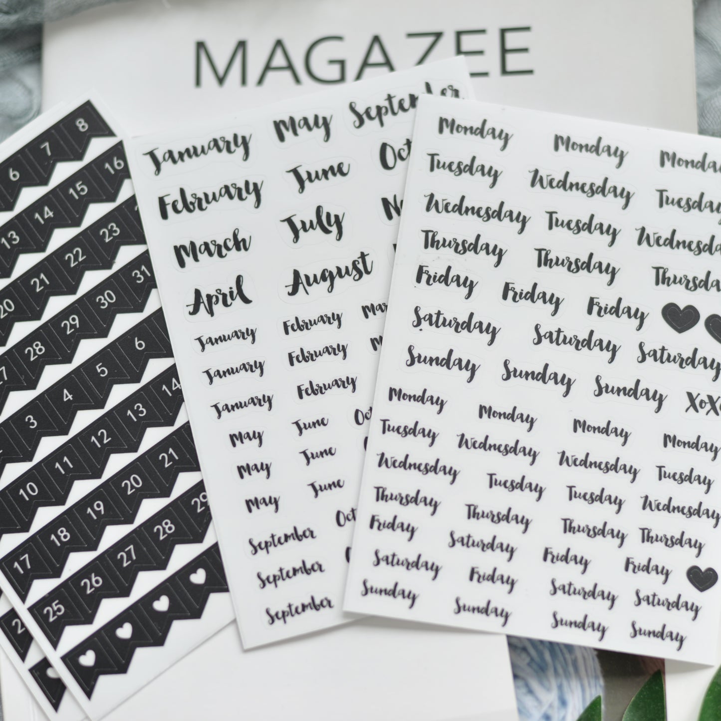 Decorative stickers for notebooks Toner Ink Canada