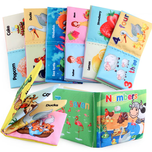 Cloth Books Soft Baby Sound Books Early Learning Educational Toys 0 -12 Months Toner Ink Canada