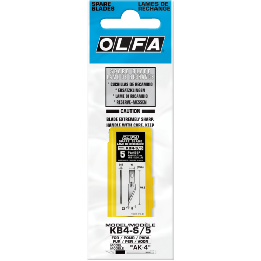 OLFA KB4-S/5 No.11 Art Blade, 5pk