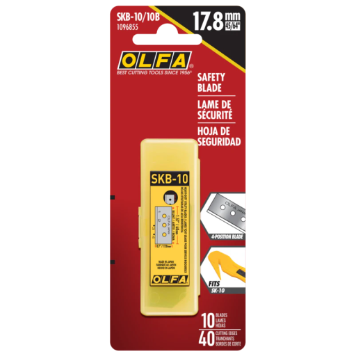 SKB-10/10B SK-10 4-Postion Replacement Blade, 10pk