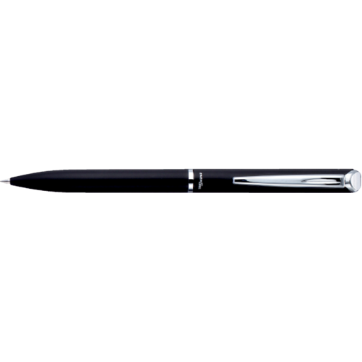 EnerGel Retractable Liquid Gel Pen, (0.7mm) Black Metal Body, Black Ink, Gift Case