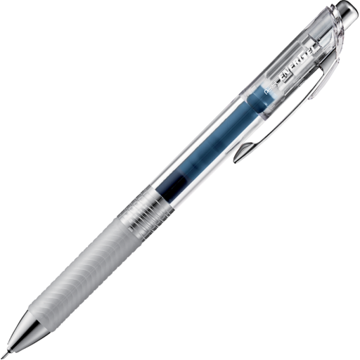 EnerGel Infree Retractable Liquid Gel Pen, (0.5mm) Needle Tip, Navy Blue Ink