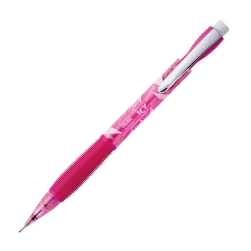 Icy Mechanical Pencil (0.7mm), Tinted Pink Barrel