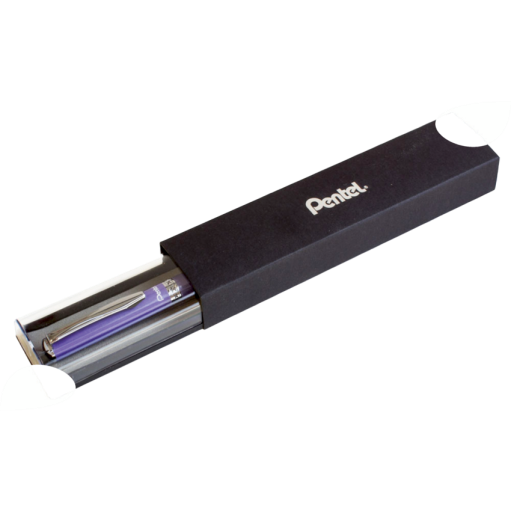 Sterling (0.7mm) Violet Barrel, Black Ink, 1PC with Gift Case