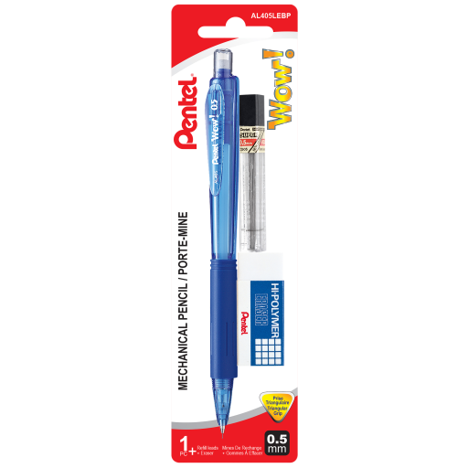 Wow! Mechanical Pencil (0.5mm) Starter Set Asstd. Blister Pack