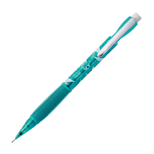 Icy Mechanical Pencil (0.7mm), Tinted Teal Blue Barrel