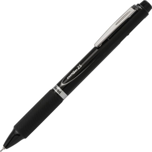 EnerGel 2S Multi-Function, 2-Ink + Pencil, (0.5mm), Black/Red Ink/0.5mm Pencil, Black Barrel