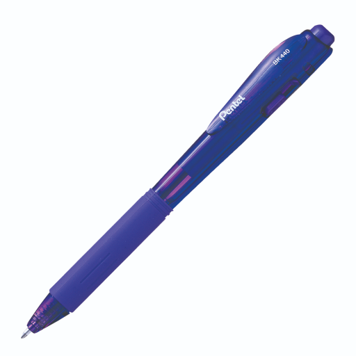 Wow! Retractable Ballpoint Pen, (1.0mm), Violet Ink