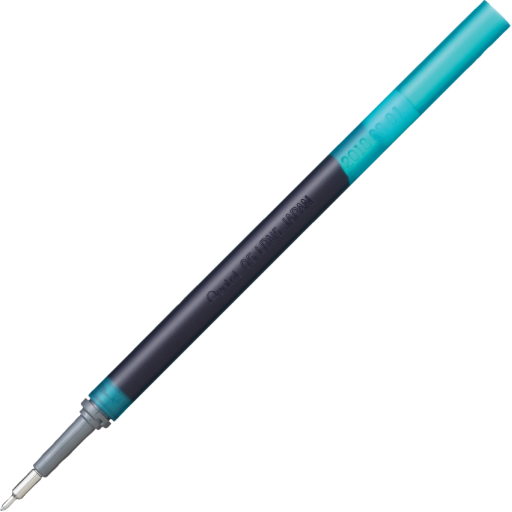 Refill Ink - For EnerGel Infree Gel Pen, (0.5mm) Fine Point Needle Tip, Turquoise Ink