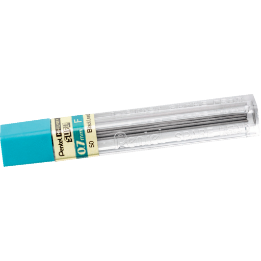 Super Hi-Polymer Lead Refill (0.7mm), F, 12 Leads per Tube