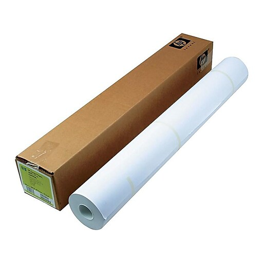 HP Coated Paper 114 microns (4.5 mil) ? 90 g/m? (24 lbs) ? 36 in x 300 ft