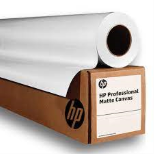 HP Professional Matte Canvas 459 microns (18.1 mil) ? 392 g/m? ? 42 in x 50 ft