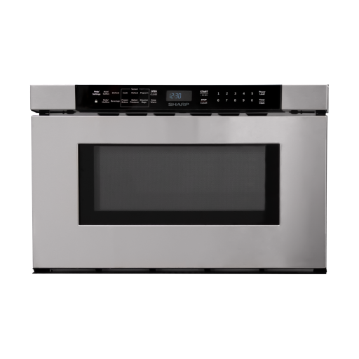 SHARP SMD2443JSC 24 in. Built-In Microwave Drawer 950W Stainless Steel
