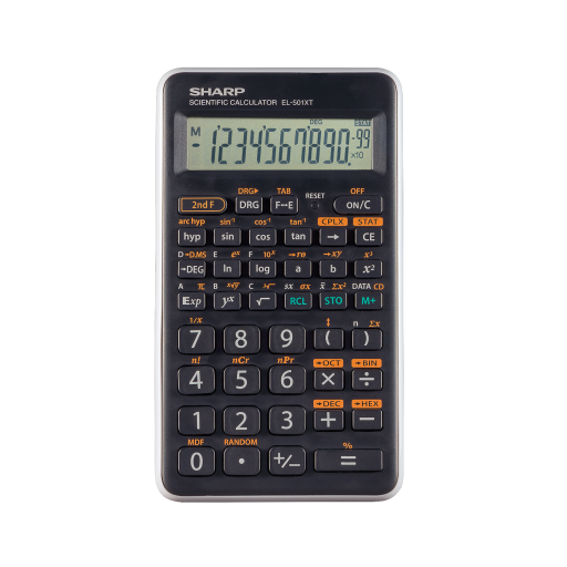 SHARP EL501XTGY Scientific Calculator 146 functions