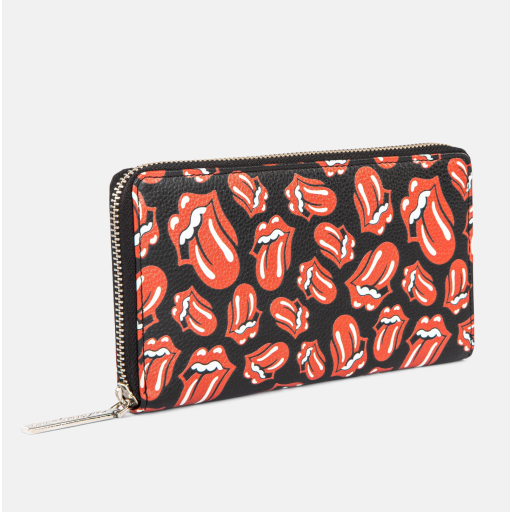 LWL6048RS The Rolling Stones The Watts Zip Around Wallet - Leather