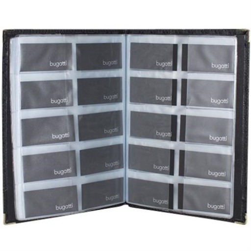 Bugatti Business Card Holder Synthetic Leather