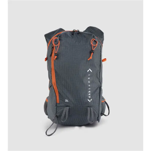 K&B - Approach Touring Ski Backpack - Made of Ripstop with PVC finish (CHARCOAL)