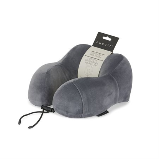 Bugatti Travel Ergonomic Neck Pillow - Petroleum