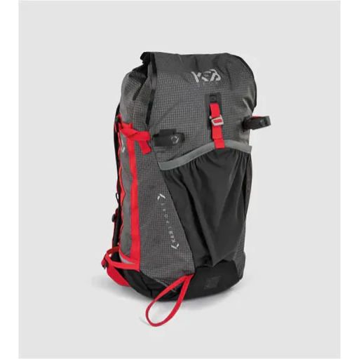 K&B Sport - Ski Touring Backpack - Charcoal/ Red