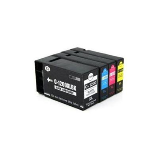 PGI-1200XL BK,C,M,Y - Value Pack SKU 9183B008