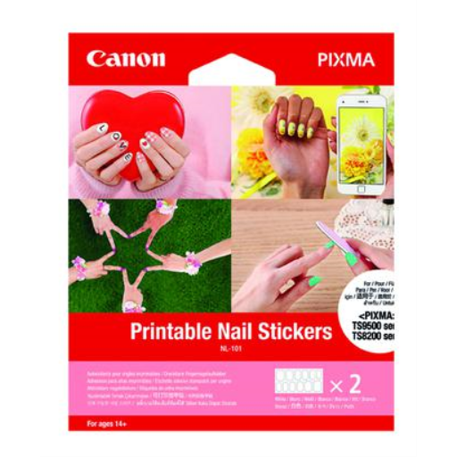 NL-101 Printable Nail Stickers (2 sheets/pkg)