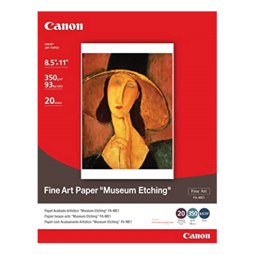 FA-ME1 8.5" x 11" Fine Art Paper Museum Etching (20 sheets/pkg)*