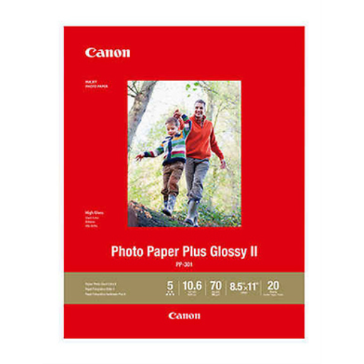 PP-301 8.5" x 11" Photo Paper Plus Glossy (20 sheets/pkg)
