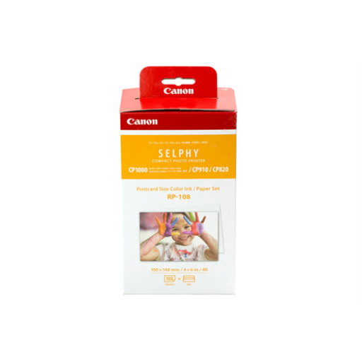 Canon Selphy Colour Ink and Paper Set RP-108