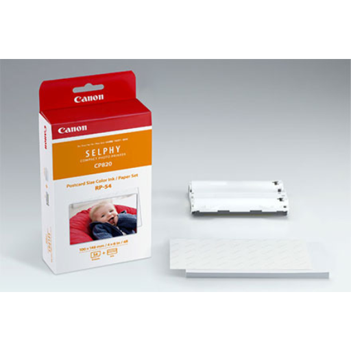 Canon Colour Ink and Paper Set RP-54