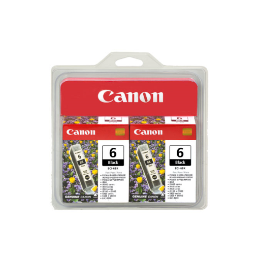 BCI-6 BK Twin Ink Value Pack