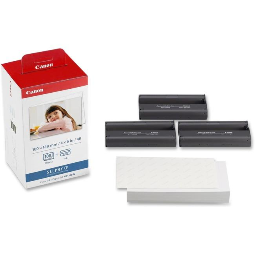 Canon Ink & Paper Set KP-108IN