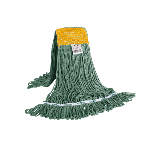 Syn-Pro? Synthetic Looped End Wet Mop Wide Band Green 24oz