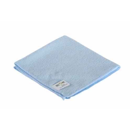 14"x14" Microfiber Cloth 240GSM Blue (Pack of 10)