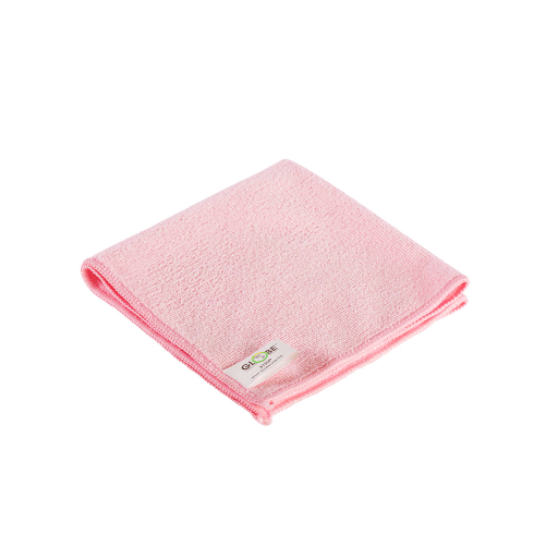 16"x16" Microfiber Cloth 240GSM Pink (Pack of 10)