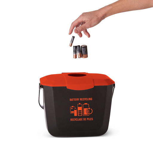 Battery Collection Bin 2 Gallon