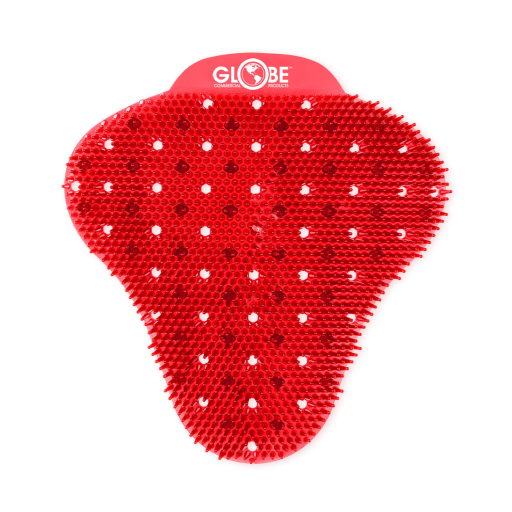 Aqu?s Heavy-Duty Anti-Splash Urinal Screens ? Red Tropical Fruit (pack of 2)