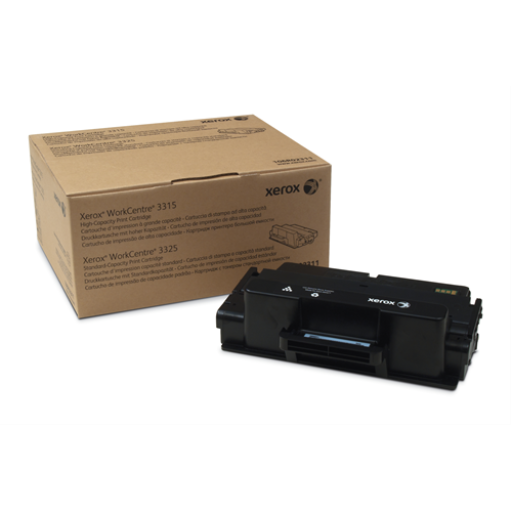 106R02311 Black Standard Capacity Print Cartridge, WorkCentre 3325; Black High Capacity Print Cartridge WorkCentre 3315