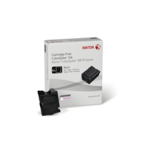 108R00953 Xerox Colorqube Ink Black, Colorqube 8870 (6 Sticks), North America For 8880 Colorqube